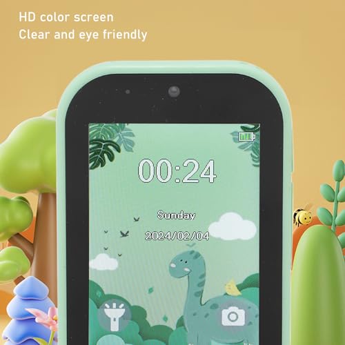 Cámara Digital Bewinner 48MP 1080P para Niños Verde miniatura 3