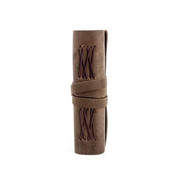 Handmade Leather Diary/Writing Notebook, Diary/Bound, Daily Notepad for Men and Women, Unlined Paper, Medium, Writing… – Bild 5