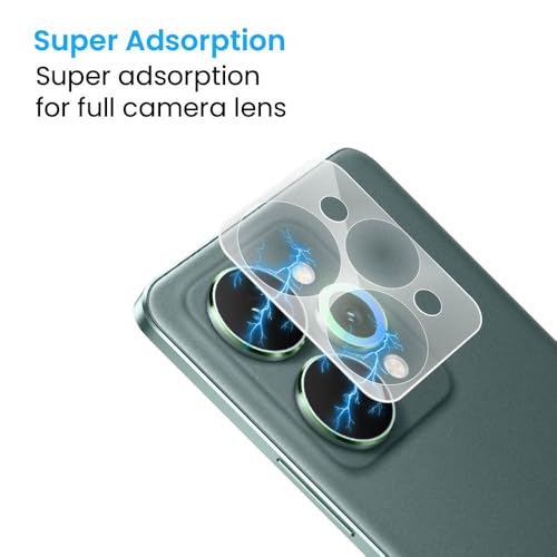 Image of ArmourPro Premium Camera Lens Protection Compatible with Realme 15 Pro (6.8 Inches) With Edge To Edge Full Camera Screen Coverage | Transparent, Pack of 1