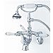 Cheviot Tub/Wall Mount Faucet w/ Hand Shower 5100-CH-LEV Chrome