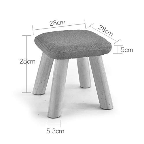 Taburete plegable del paso para hogar sala de estar y sofá bajo 3