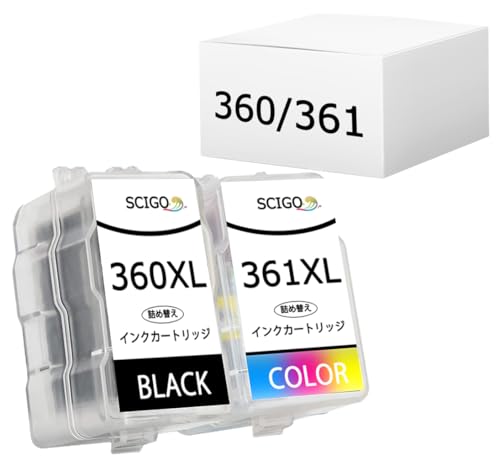 Canon BC-360 360XL　 BC-361 361XL Hicor BC 360 BC 361 XL Premium Color Ink Cartridge for Canon