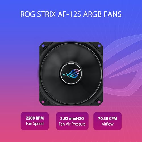 Image of ASUS ROG Strix LC III 360 All-in-one CPU Liquid Cooler with 360 rotatable Water Block, Asetek's New Gen7 v2 Pump, Premium ROG Fans, and 10+ Custom Aura Lighting Effects