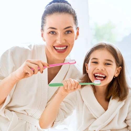 Mikro-Nano-Zahnbürsten mit 20.000 Borsten, steriler Faser, weiche Zahnbürste, weiche Borsten, Zahnbürste für zerbrechliches Zahnfleisch, Erwachsene und Kinder für empfindliche Zähne, Weiß, Schwarz – Bild 7