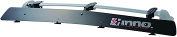 INNO INA261 Medium Universal Mount Fits Rounds, Square, Aero and Most Factory Bars Fairing for Mid-Size Cars and SUVs - 40-Inch Black