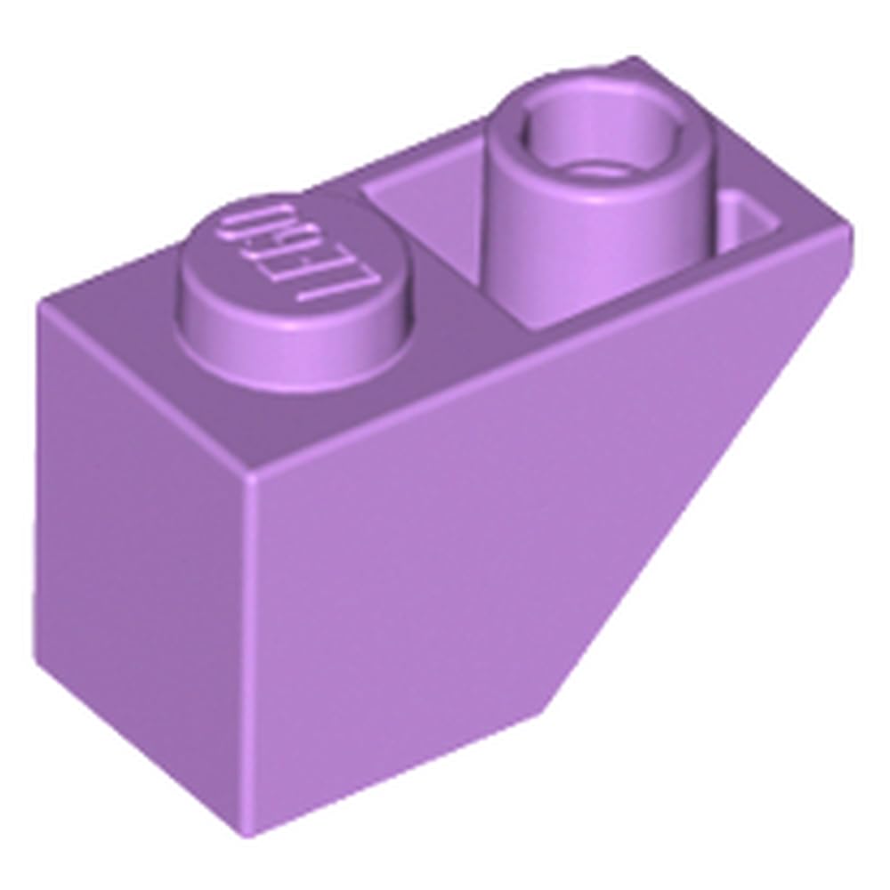 LEGO Slope, Inverted 45 2 x 1, Part 3665, Choose Your Colour (Medium Lavender, 10, count) โ image 1