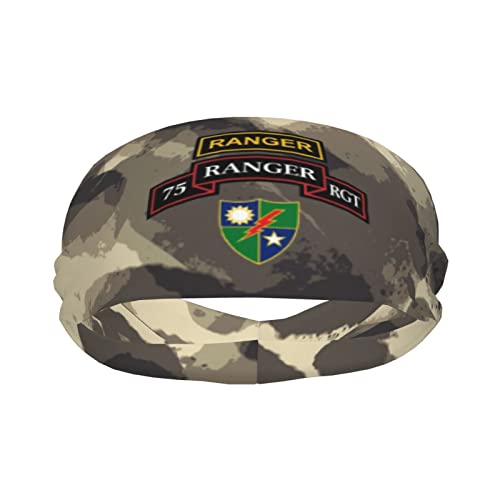 Rangers Creed Army Rangers Sports Sweatband Headband for Men - for Tennis, Basketball, Running, Gym, Working Out