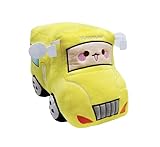 YONLIT Soft Plush School Bus Stuffed Car Toy Super Cute Yellow Truck plushie Excellent Gifts for Kids or Birthday Party 11 Inches