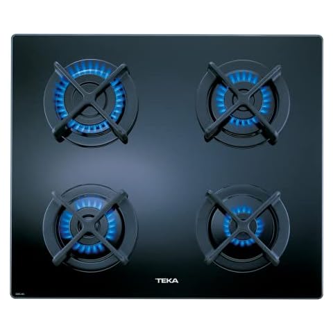 Teka CGC 4G AI AL - Placa de Gas con Accesorio Eléctrico y Seguridad Auto-Lock Cover