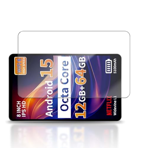 Protector de Pantalla para Topsand CAM8-15 Tablet 8 pulgadas