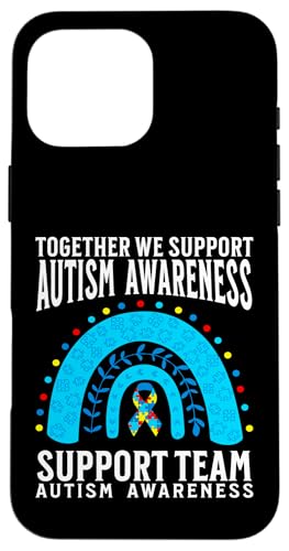 Support Team Autism Awareness Puzzle Autism Gifts Family �X�}�z�P�[�X iPhone 16 Pro Max �p