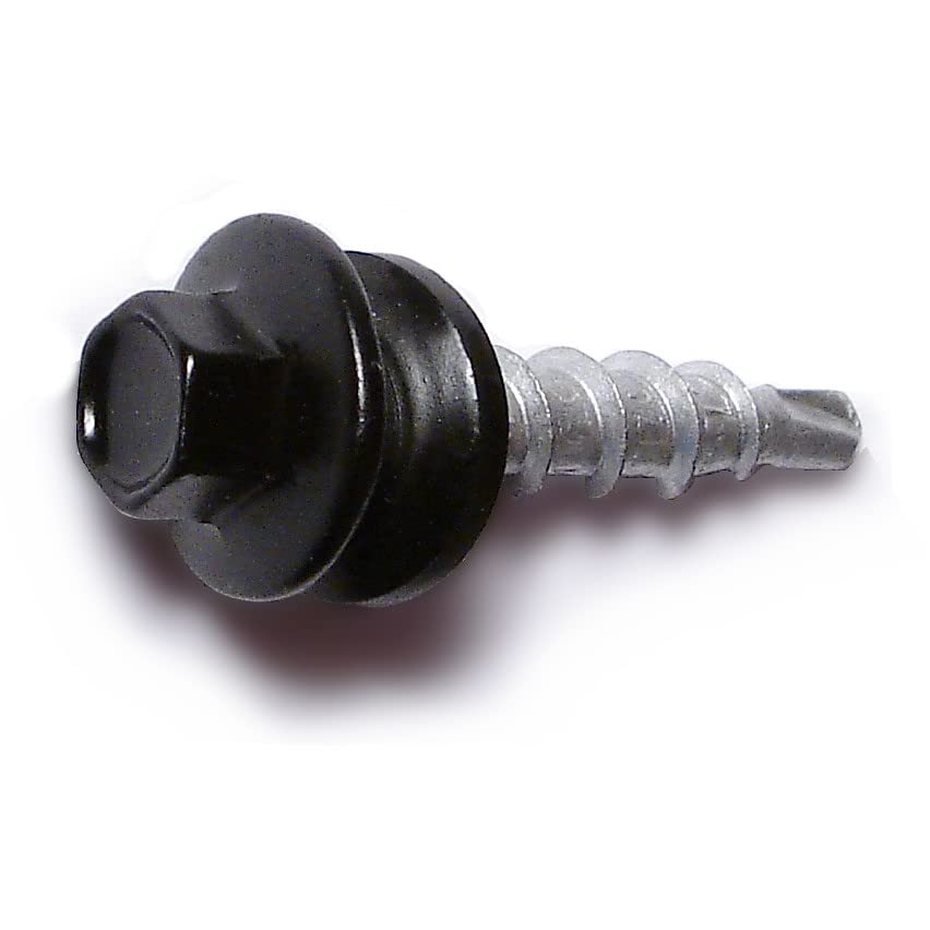 10 x 1 Black Pole Barn Screw (20 Pieces)