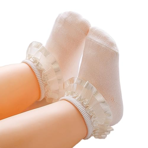 Baby Girl Lace Socks Princess Socks Dress Socks for Newborn Infant Toddlers Gift Set4