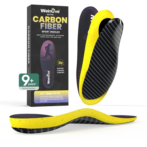 Welnove Detachable Carbon Fiber Insoles