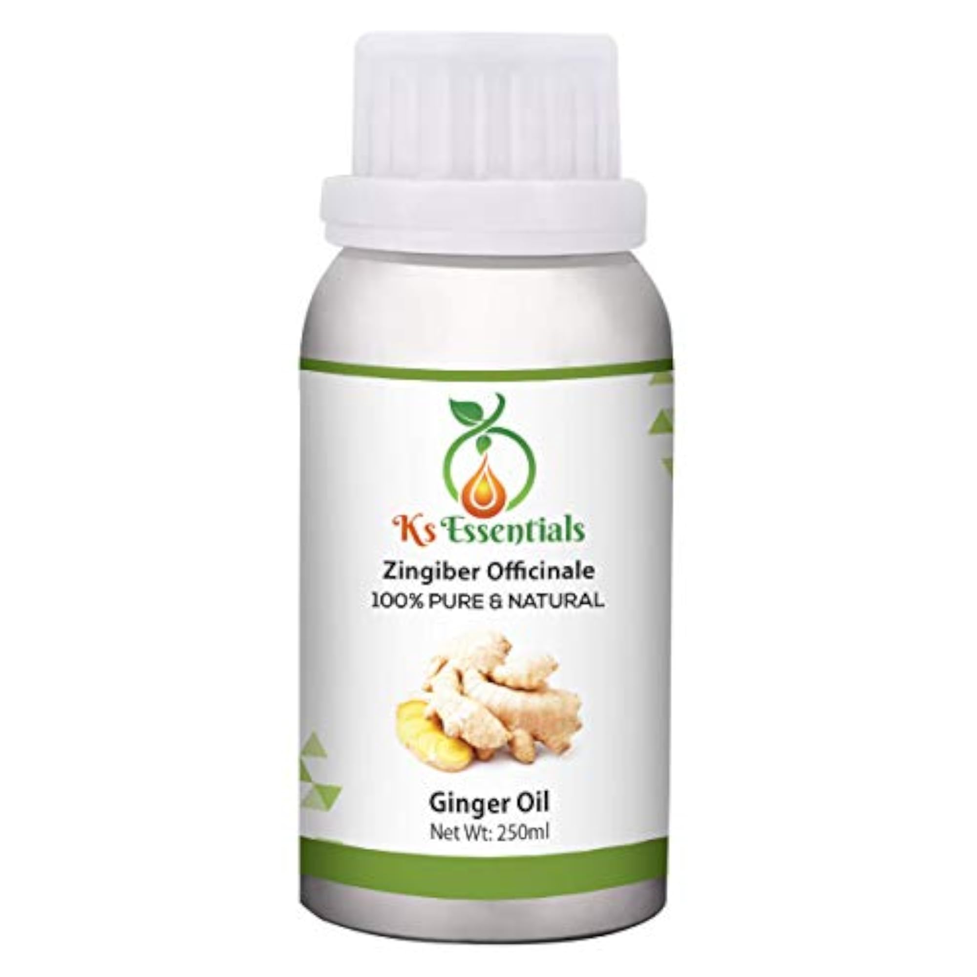 100% Pure Ginger Essential Oil, Natural Therapeutic Grade