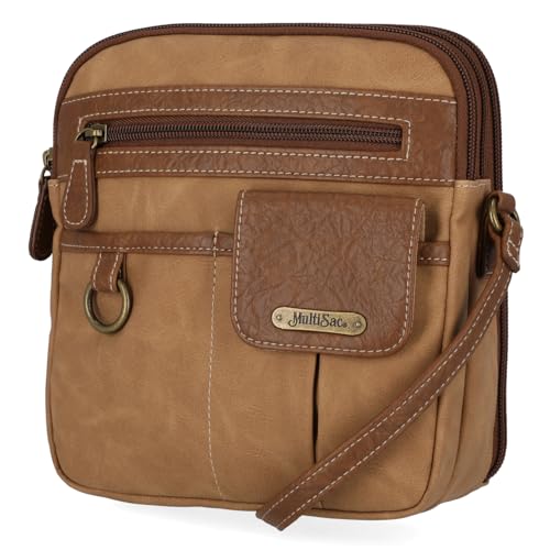 Image of Multisac Women's MultiSac North South Mini Zip Around Crossbody