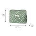 BILIPOPX 2 Pack Kawaii Cute Makeup Bag Aesthetic Travel Quilted Cotton Cosmetic Bag Organizer Toiletry Pouch for Women Teen Girls (Green Spring)