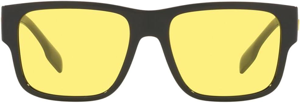 BURBERRY KNIGHT BE 4358 Black/Yellow 57/18/145 men Sunglasses