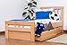 Produktbild Kinderbett/Jugendbett Easy Premium Line K8, 90 x 200 cm Buche Vollholz massiv natur, inkl. 2 Schubladen und 1 Abdeckblende