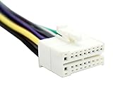 Harmony Audio Compatible with Clarion VRX-745VD Aftermarket Stereo Radio Receiver Replacement Wire Harness