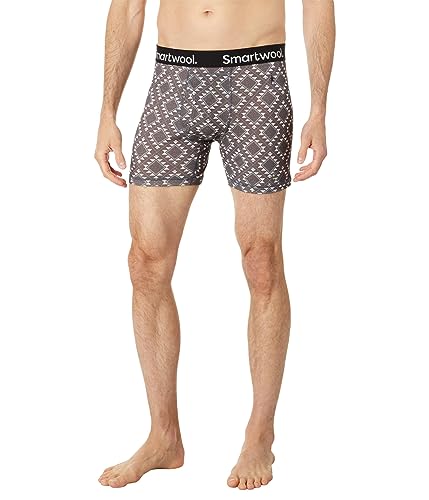 Image of Smartwool Men's Merino Print Boxer Brief Boxed