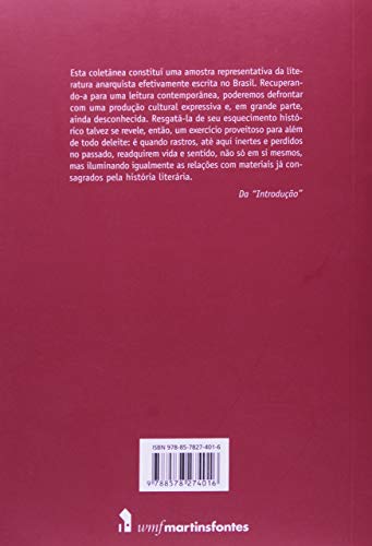 Contos anarquistas: Temas e textos da prosa libertaria no Brasil, 1890-1935