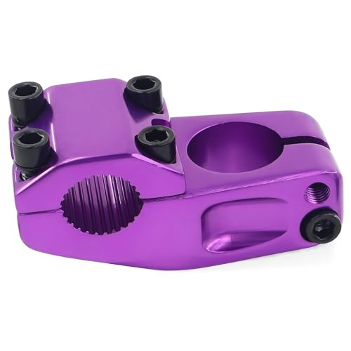 GRELiving Potence de vélo pour vélo BMX en alliage d'aluminium à pignon fixe Potence de vélo 22,2 mm