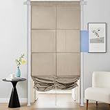 【TORIBIO】 防音カーテン 小窓 遮光シート ポケット付き DIY内蔵吸音材 長さ調節可能 遮音シート 窓防寒 遮光 遮熱 UVカット 布 防音 騒音軽減 室内 音響録音 幅110cm×長さ237cm×厚さ10mm 1枚 (カーキ, 防音カーテン+吸音材)