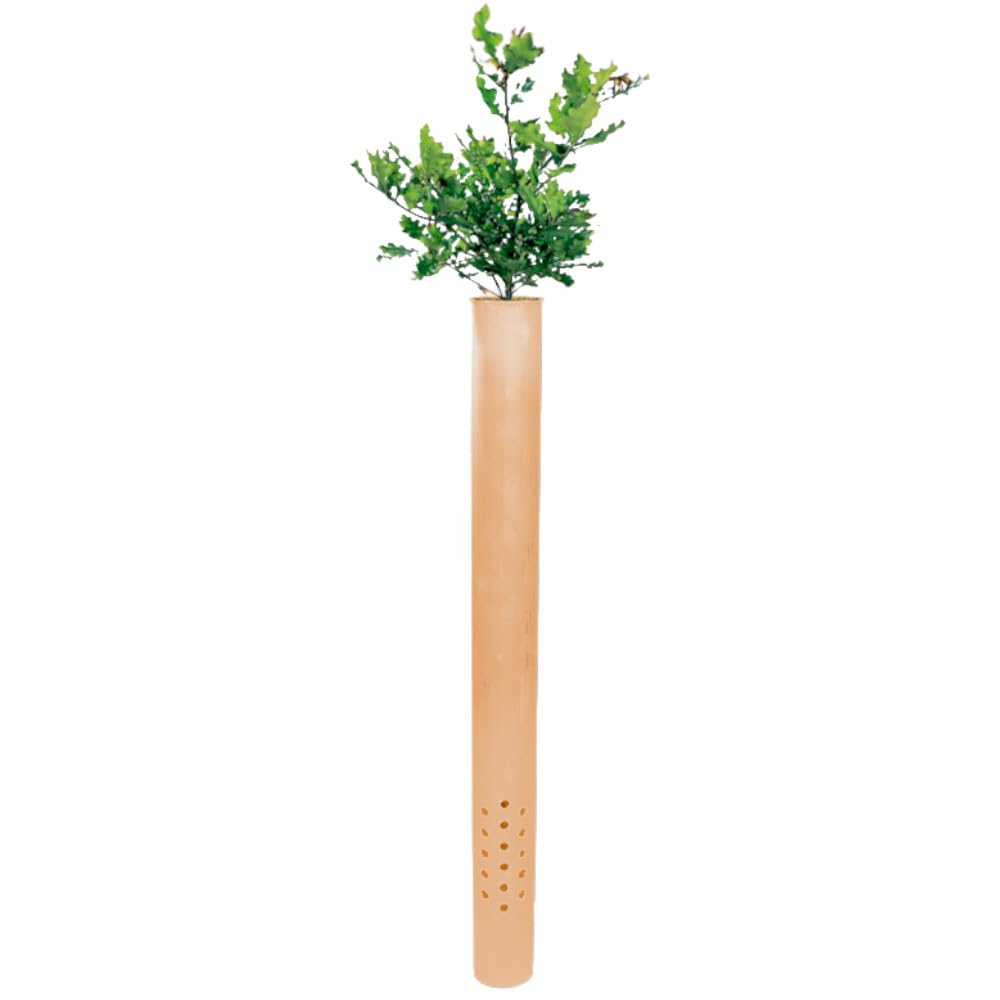 TUBEX Nature Wuchshüllen | 1.5m | Ø 80-120mm | 20 Stück | biologisch abbaubar | plastikfrei | inkl. Kabelbinder