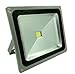 LanLan 50 Watt LED Waterproof Outdoor Security LED Floodlight 90-260 Volt AC, Super Bright White