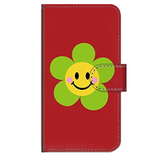 �K�[���Y�l�I arrows Alpha F-51F �p�� �P�[�X M08 �X�}�z�P�[�X �M�����N�V�[ �P�[�X �蒠�^ �g�уJ�o�[ �ϏՌ� (SMILE*flower �O���[��) F-51F-PD-RDR-YSZ-0244