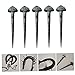 BESTonZON 50Pcs Durable Horseshoe Nails for Horse Hoof Care Replaceable Iron Hoof Fasteners Essential Portable Horse Equipment for Training and Grooming