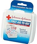 JOHNSON & JOHNSON First Aid To Go Kit 12 Items 1 Each (Pack of 2)