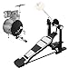Single Bass Drum Pedal, Kick Drum Pedal for Drum Set Instrument, Single-Chain Drum Foot Pedal for Beginner & Pro Drummers