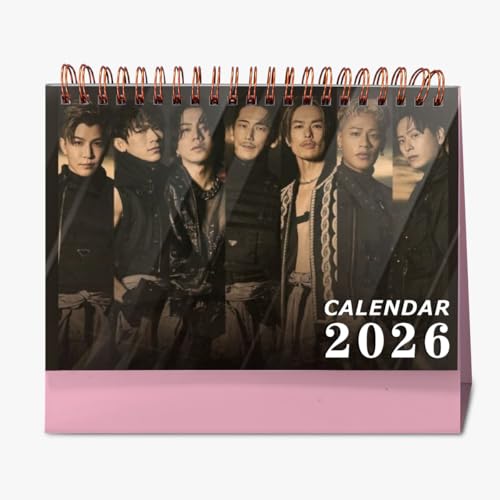 卓上カレンダー 三ノ代ノ目 さん.だいめ 卓上 2026年カレンダー 【2026年9月〜2026年12月】岩田剛典 今市隆二 登坂広臣 山下健二郎