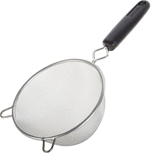 Good Cook 6-Inch Strainer Aluminum Mesh,Black & Silver #TOP1