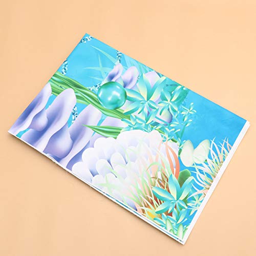 SOLUSTRE 1pc Cartoon Underwater World Backdrop