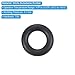PATIKIL Nitrile Rubber O-Rings 26mm OD 16mm ID 5mm Width, 25 Pcs Metric Sealing Gasket for Faucet Plumbing Automotive Repair, Black