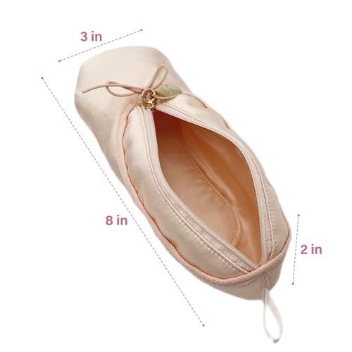 CECKQUE Ballet Pointe Shoe Makeup Bag