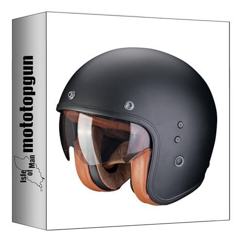 Casque Scorpion Belfast Evo Luxe XXL pour vos balades urbaines et moto custom