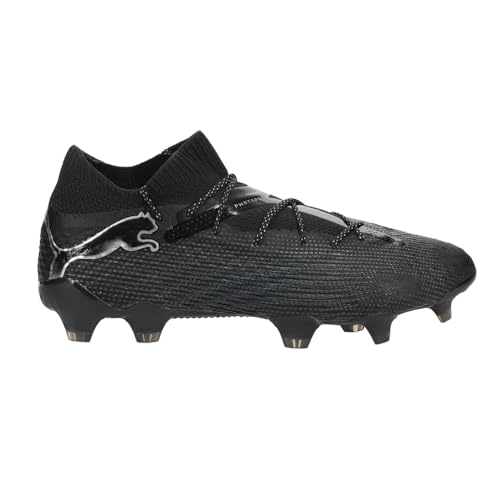 Tacos de fútbol para hombre PUMA Future 7 Ultimate color negro talla 7 para césped