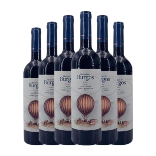 Marqués de Burgos Ribera del Duero Roble 75 cl Vino tinto (Caja de 6 Botellas de 75 cl)