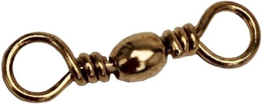 Eagle ClawBrass Barrel Swivel (Pack of 12)