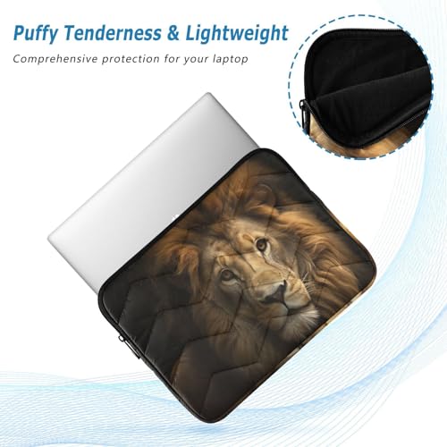Funda para Laptop 13-14 Pulgadas Diseño León Impermeable miniatura 5