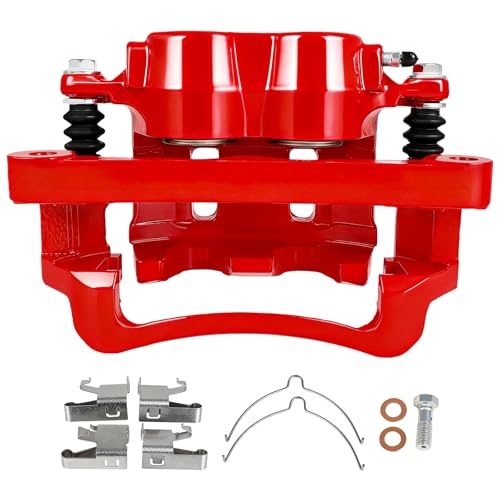 Image of SCITOO 18-B4791 Front Left Driver Side Brake Caliper Fits For Ford For Excursion 2000-2005,For Ford For F-250 Super Duty 1999-2004,For Ford For F-350 Super Duty 1999-2004, With Bracket,1PC