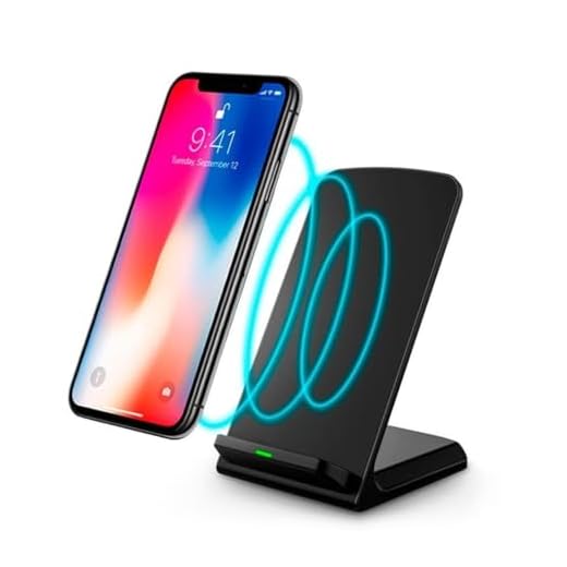 Carregador Por Indução Sem Fio - Compatível Com Apple iPhone 15 14,13,12,11 (Pro, Pro Max)/XS/XR/XS/X/8 (Plus), AirPod, Samsung Galaxy Series (S22/S22+/S22 Ultra/S21/S1+/S21 Ultra Series, Note Series