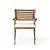 Christopher Knight Home Outdoor 6 Seater Acacia Wood Oval Dining Set with Cushions, Teak and Cream