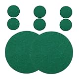 Cabilock 8stücke Tischhockey-schieberpolster Aus Runde Pads Ersatz-schlagpolster Für Hockey-Schieber Hockeyzubehör Leicht Und Robust Schützt Die Tischplatte