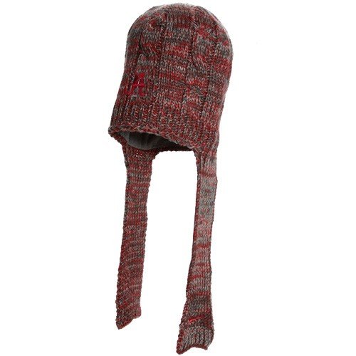 Nike Alabama Crimson Tide Ladies Crimson Cable Knit Beanie with Flaps