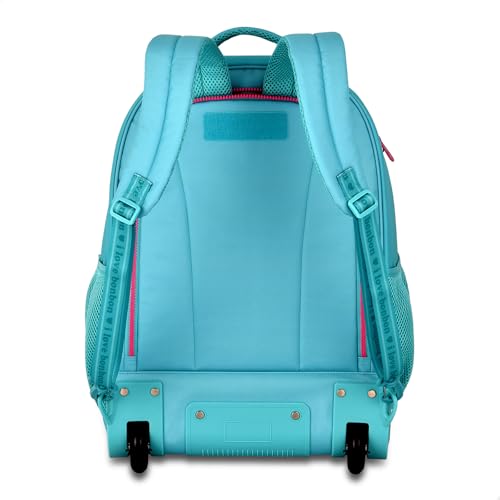 Mochila Rodinha Rebecca Bonbon Carrinho Costas Escolar Meninas (Verde)